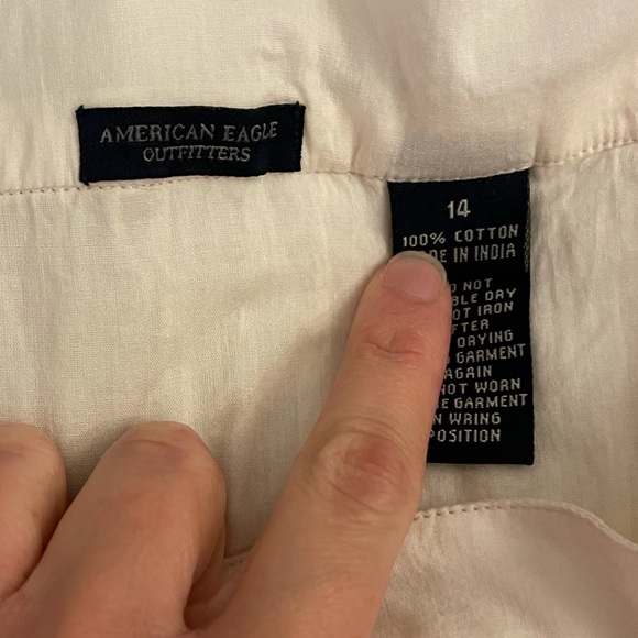 NWT | American Eagle Outfitters | Cream skirt - Picture 4 of 10